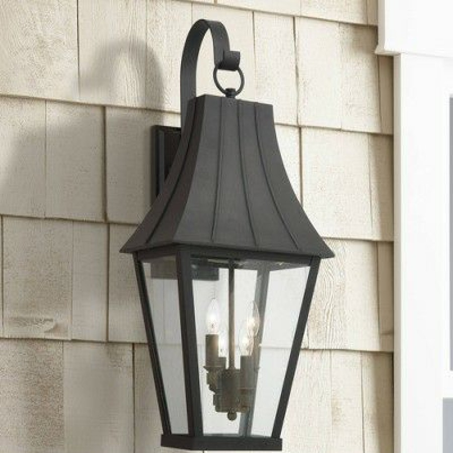 * | Cheap Minka Lavery Chateau Grande 28 High Coal Outdoor Wall Light