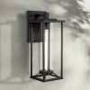 * | Cheap Minka Lavery Trescott 17 1/4 High Black Outdoor Wall Light