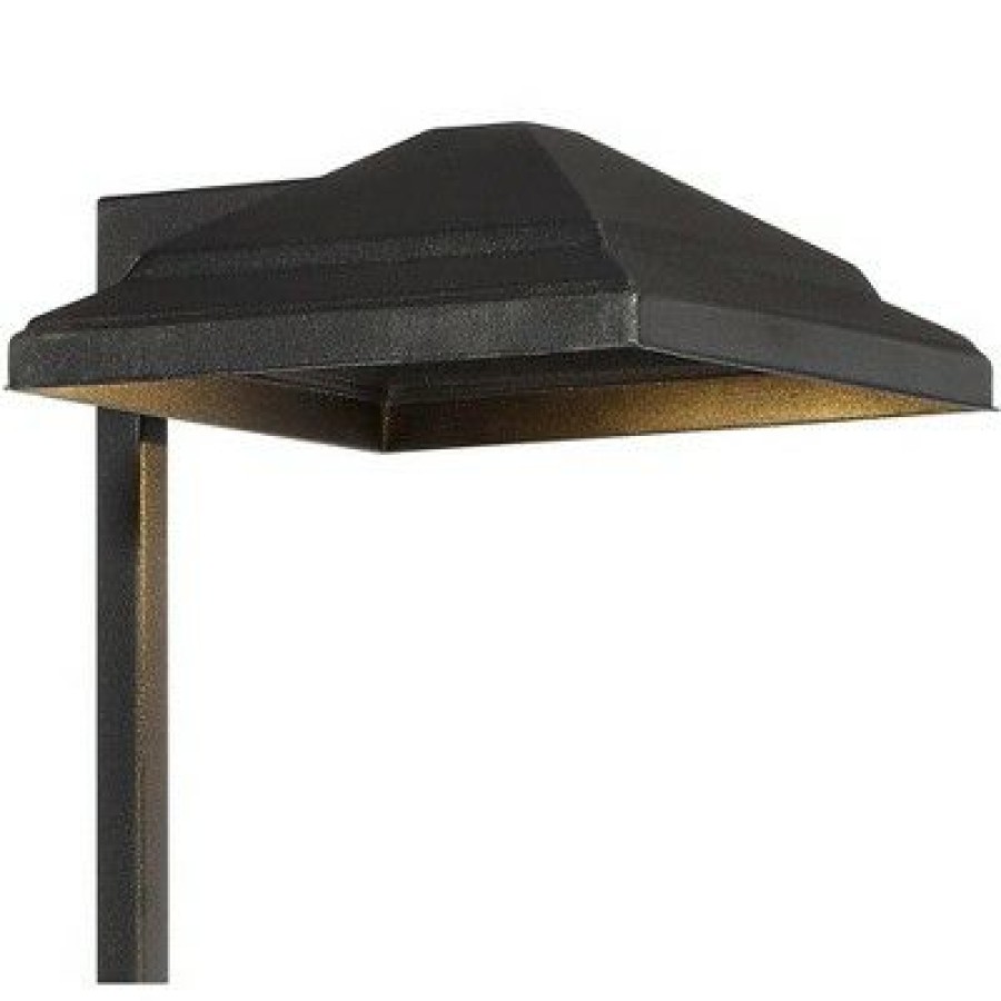 * | Best Reviews Of John Timberland Basset 23 High Textured Black Led Landscape Path Light