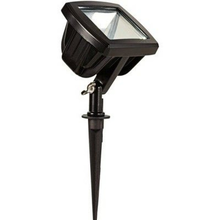 * | Outlet John Timberland Mosconi Textured Black 8-Piece Led Path And Flood Light Set