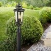 * | Cheapest John Timberland Traditional Outdoor Post Light Fixture Led Matte Black 32 1/2 Champagne Hammered Glass House Patio Garden Yard