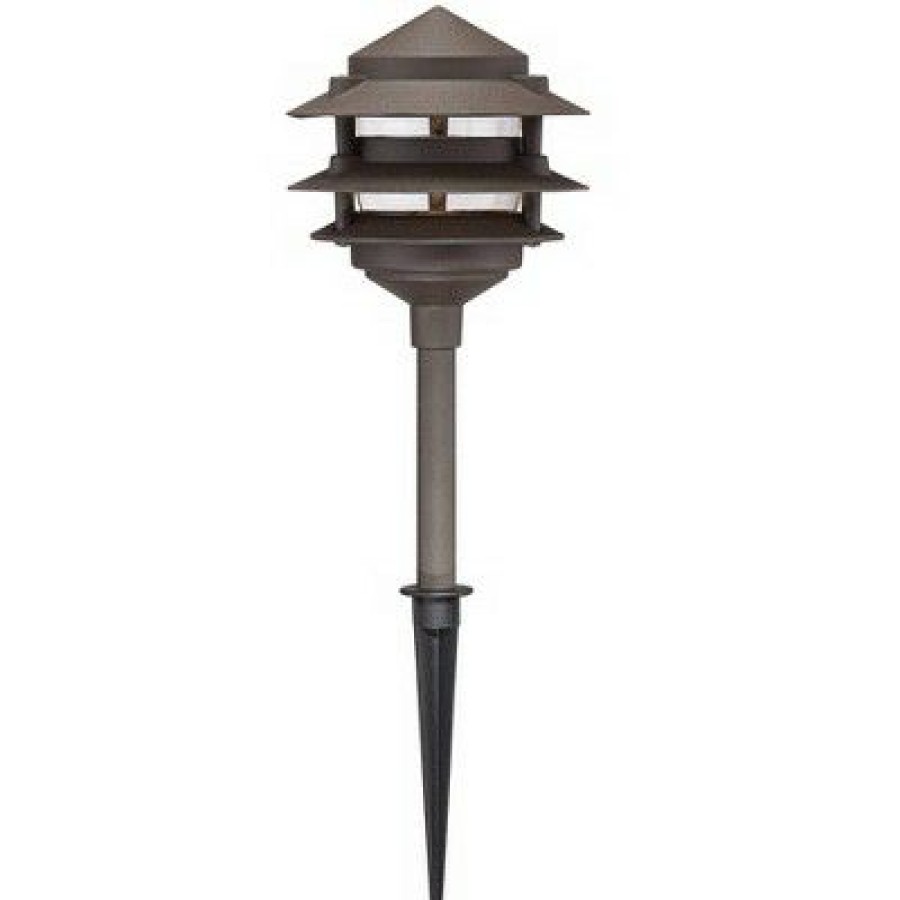 * | Best Pirce John Timberland Pagoda Complete Outdoor 9-Piece Led Landscape Lighting Set