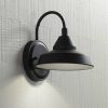 * | Hot Sale John Timberland Farmhouse Outdoor Barn Light Fixture Led Black Metal 8 1/2 Dark Sky For Exterior House Porch Patio Deck