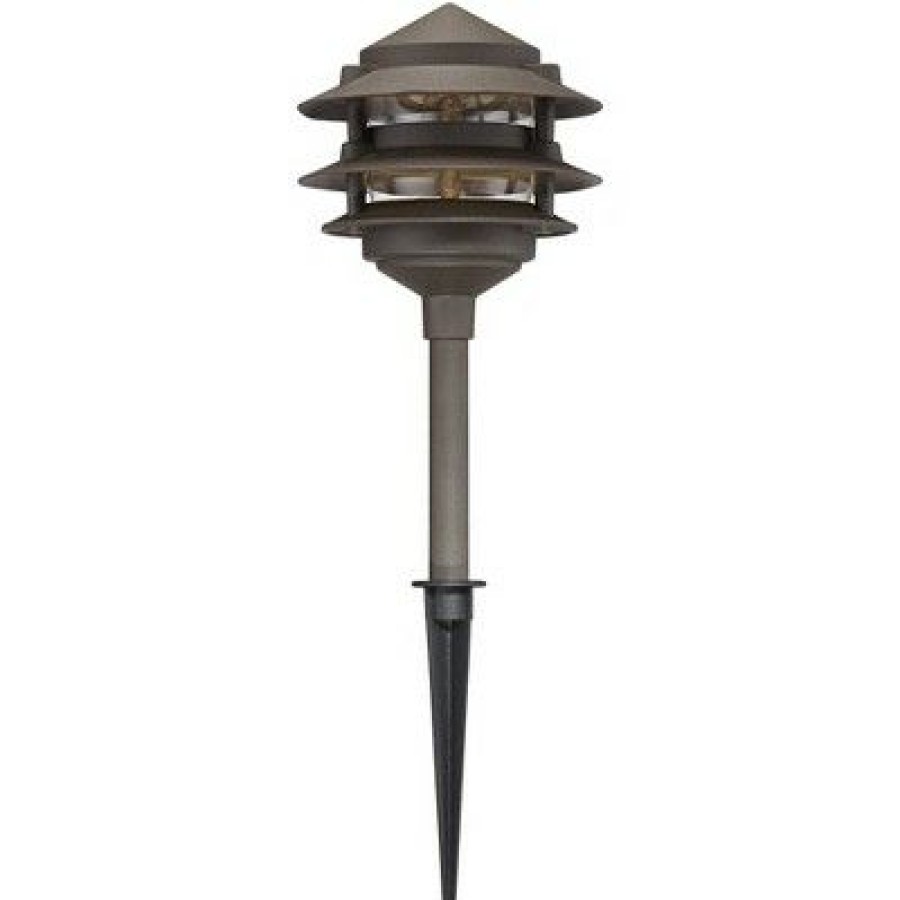 * | Deals John Timberland Pagoda Bronze 10-Piece Outdoor Led Landscape Lighting Set