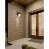 * | Best Sale Jonathan Y 6.75" Led Glass/Metal Outdoor Cube Bubble Sconce Black Jonathan Y