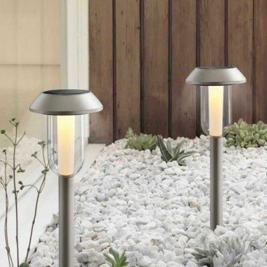 * | Buy 6Pk Stainless Steel Pathway Light Silver Project 62