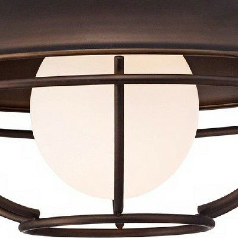 * | Top 10 Franklin Iron Works Farmhouse Outdoor Barn Light Fixture Oiled Bronze Open Cage 13 White Glass Orb Diffuser For Exterior House