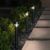 * | New Smart Lighting Solar Pathlight Black Ring