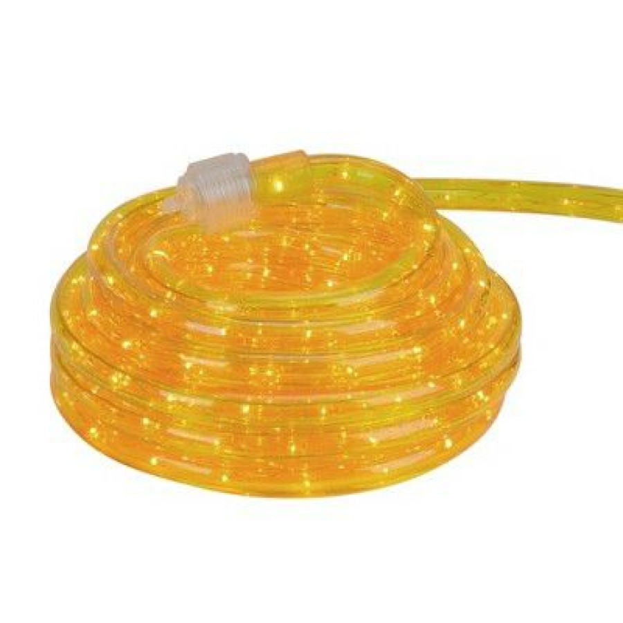 * | New Northlight Incandescent Flexible Outdoor Christmas Rope Lights Clear 18 Gold