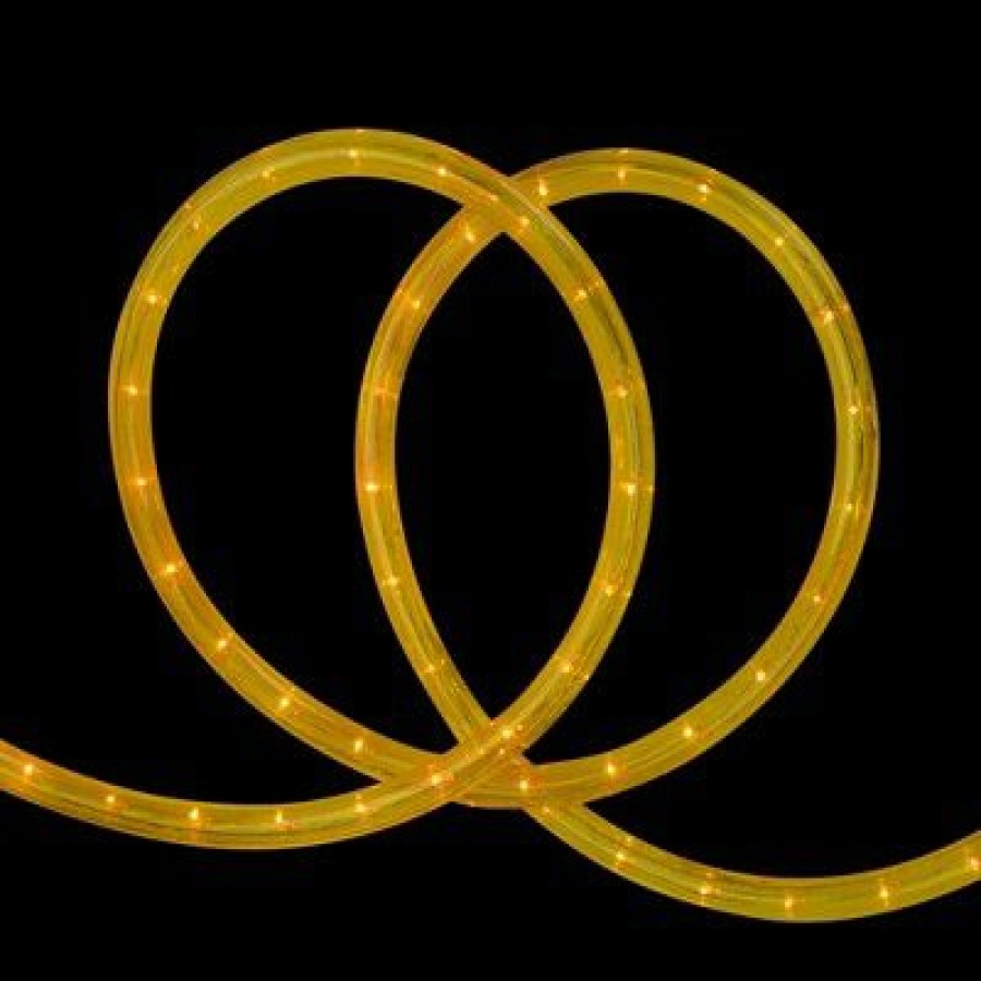 * | New Northlight Incandescent Flexible Outdoor Christmas Rope Lights Clear 18 Gold