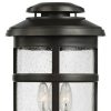 * | Brand New Feiss Newport 18 1/2 High Antique Bronze Outdoor Post Light