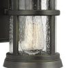 * | Discount Feiss Newport 9 High Antique Bronze Outdoor Wall Light