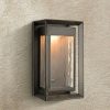 * | Brand New Feiss Urbandale 10 H Antique Bronze Led Outdoor Wall Light