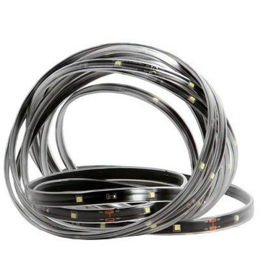 * | Promo Northlight 18 Blue Led Outdoor Christmas Linear Tape Lighting Black Finish