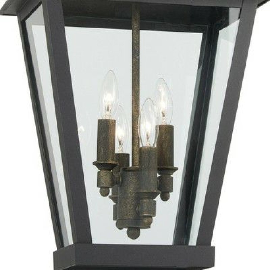 * | Best Pirce Minka Lavery Chateau Grande 25 High Coal Outdoor Hanging Light