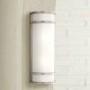 * | Coupon Minka Lavery Bay View 20 High Brushed Steel Outdoor Pocket Light