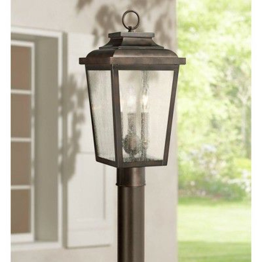 * | Coupon Minka Lavery Irvington Manor 18 High Bronze Outdoor Post Mount Light