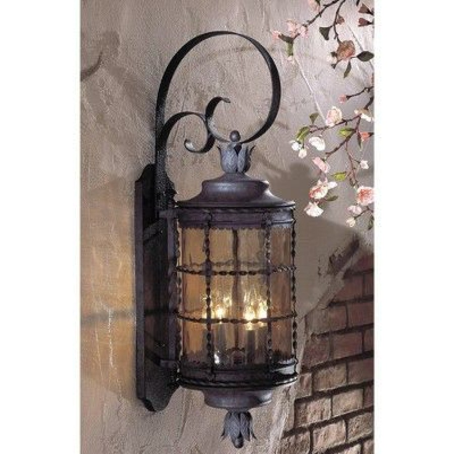 * | Budget Minka Lavery Mallorca Collection Iron 34 1/4 High Outdoor Light