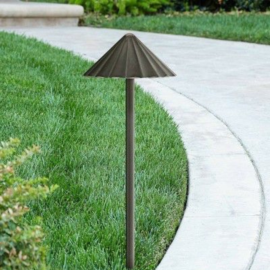 * | Deals John Timberland Davenport Bronze Scalloped 3 Watt Led Landscape Path Light