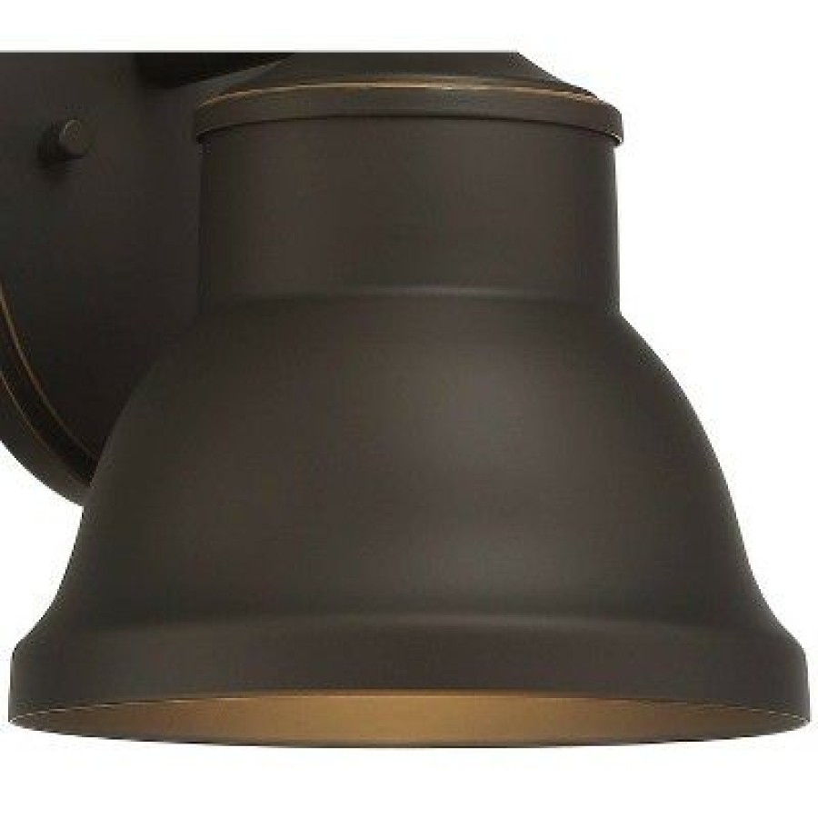 * | Best Deal Franklin Iron Works Farmhouse Industrial Outdoor Wall Light Fixture Oil-Rubbed Bronze 9 1/4 Exterior House Porch Patio Outside