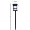 * | Best Pirce Nature Spring Outdoor Solar Led Garden Lights Black, 6 Pieces