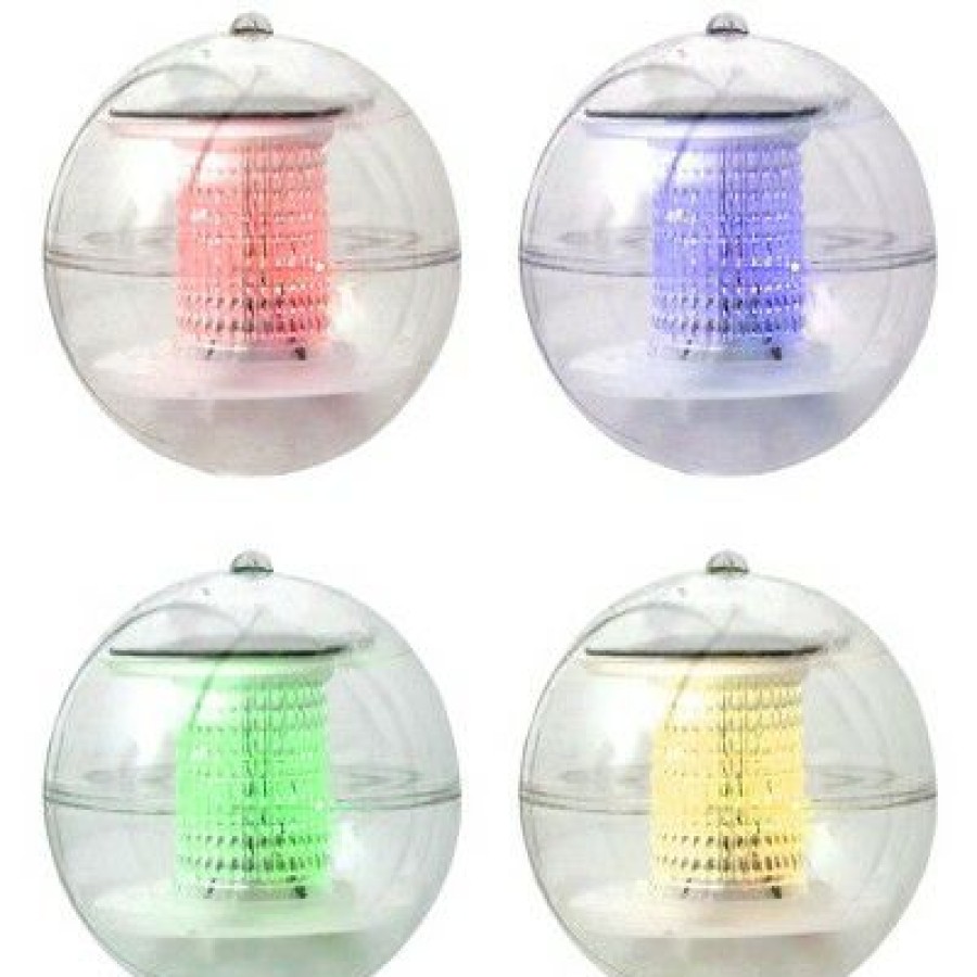 * | Cheap Sunnydaze Decor Sunnydaze Outdoor Solar Powered Floating Color-Changing Pool Water Light Balls For Ponds And Pools 4Pc