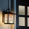 * | Hot Sale 11.75" 1-Light Geometric Outdoor Wall Lantern Sconce Oil Rubbed Bronze River Of Goods