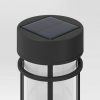 * | Wholesale 6Pk Caged Bollard Pathway Light Black Threshold