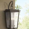 * | Promo Minka Lavery Cantebury 32 High Black Outdoor Wall Light