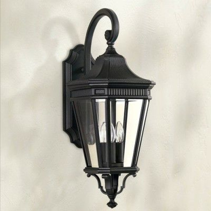 * | Buy Feiss Cotswold Lane 23 3/4 H Black Outdoor Wall Light